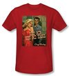 Cry Baby Slim Fit T-shirt Movie Kiss Me Adult Red Tee Shirt