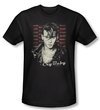 Cry Baby T-shirt Movie Drapes &amp; Squares Black Slim Fit Tee Shirt