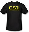 CSI: Crime Scene Investigation t-shirt - Logo Kids Youth Black Tee