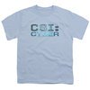 CSI Cyber Shirt Kids Logo Light Blue T-Shirt