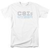 CSI Cyber Shirt Logo White T-Shirt