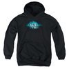 CSI Cyber Youth Hoodie Thumb Print Black Kids Hoody