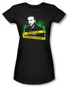 CSI Juniors T-shirt People Lie Girly Black Tee