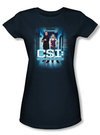 CSI Juniors T-shirt Serious Business Navy Tee