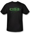 CSI Kids T-shirt Sketchy Shadow Youth Black Tee