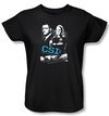 CSI Ladies T-shirt Investigate This Black Tee