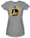 CSI: Miami Juniors Shirt Hand On Hips Silver T-Shirt