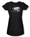 CSI New York Juniors Shirt NY Subway Black Tee