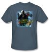 CSI T-shirt - Truth Doesn&#039;t Sleep Adult Slate Tee