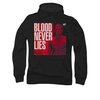 Dexter Hoodie Blood Never Lies Black Sweatshirt Hoody