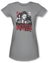 Dexter Juniors Shirt Bloody Trio Silver T-shirt Tee