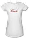 Dexter Juniors Shirt Plastic Prediction White T-shirt Tee