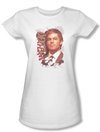 Dexter Juniors Shirt Splatter White T-shirt Tee