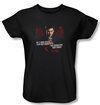 Dexter Ladies Shirt Good Bad Black T-Shirt Tee