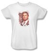 Dexter Ladies Shirt Splatter White T-Shirt Tee