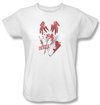 Dexter Ladies Shirt Tools Of The Trade White T-Shirt Tee