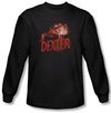 Dexter Shirt Drawing Black Long Sleeve T-Shirt Tee