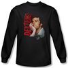 Dexter Shirt Layered Black Long Sleeve T-Shirt Tee