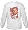 Dexter Shirt Splatter White Long Sleeve T-Shirt Tee