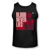 Dexter Shirt Tank Top Blood Never Lies Black Tanktop