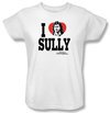 Dr Quinn Medicine Woman Ladies Shirt I Heart Sully White T-Shirt