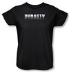 Dynasty Ladies Shirt Dynasty Shiny Black T-Shirt