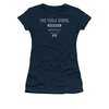 Eureka Shirt Juniors Tesla School Navy T-Shirt