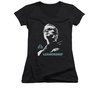 Eureka Shirt Juniors V Neck Leadership Black T-Shirt