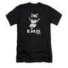 Eureka Shirt Slim Fit E.M.O. Black T-Shirt