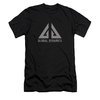 Eureka Shirt Slim Fit Global Dynamics Logo Black T-Shirt