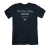 Eureka Shirt Slim Fit Tesla School Navy T-Shirt