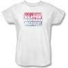 Family Ties Ladies Shirt Alex For President White T-Shirt