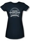 Family Ties Shirt Young Republicans Club Navy Juniors Tee