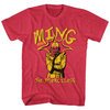 Flash Gordon Shirt Ming The Merciless Red Heather T-Shirt