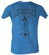 Flash Gordon T-Shirt - Ballin&#039; Adult Turquoise Heather Tee Shirt