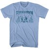 Flash Gordon T-Shirt - Flash Blue Adult Turquoise Heather Tee Shirt