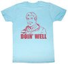 Flash Gordon T-Shirt Movie Doin Well Adult Light Blue Tee Shirt