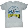 Flash Gordon T-Shirt Movie Emperor Ming Adult Heather Grey Tee Shirt