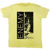 Flash Gordon T-Shirt Movie Enemy Adult Yellow Tee Shirt