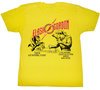 Flash Gordon T-Shirt Movie Monopoly Pawnage Adult Yellow Tee Shirt