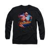 Flash Shirt Fastest Man Long Sleeve Black Tee T-Shirt