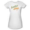 Forrest Gump Shirt Juniors Peas And Carrots White Tee T-Shirt