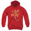 Fraggle Rock Kids Hoodie Dance Red Youth Hoody