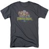 Fraggle Rock Shirt Circle Logo Charcoal T-Shirt