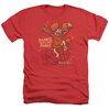 Fraggle Rock Shirt Dance Heather Red T-Shirt