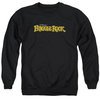 Fraggle Rock Sweatshirt Logo Adult Black Sweat Shirt