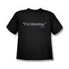 Frasier I&#039;m Listening Shirt Kids Shirt Youth Tee T-Shirt