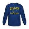 Friday Night Lights Shirt Dillon Panthers Long Sleeve Royal Blue Tee T-Shirt