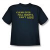 Friday Night Lights Shirt Kids Clear Eyes Navy T-Shirt