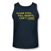 Friday Night Lights Shirt Tank Top Clear Eyes Navy Tanktop